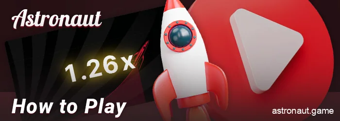 Try out the demo mode of the crash game Astronaut