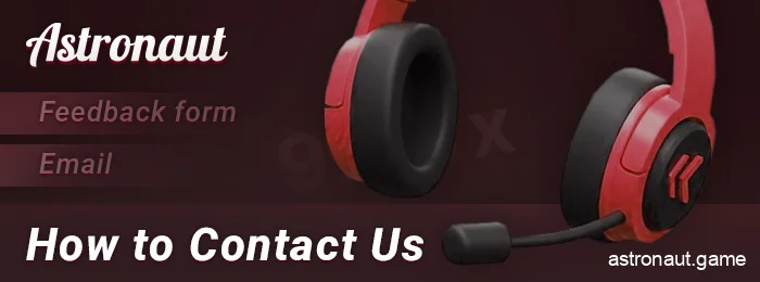 Methods for communicating with astronaut game support