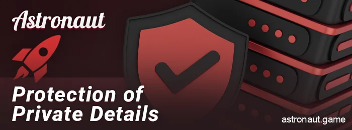 Data protection for players on the astronaut game website