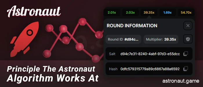 Fair play guarantees at Astronaut - how to check